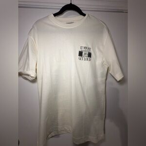 H&M Off-White Loose Fit Top